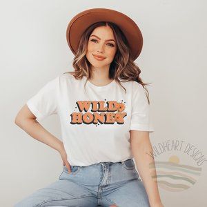 Wild Honey T-shirt Unisex Cotton Graphic T-shirt